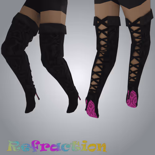 Femme Fatale Thigh High Boots