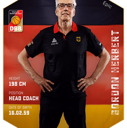 Epic - Gordon Herbert - Euro 2022 - 2022 Squad - Mens National Team - 2022