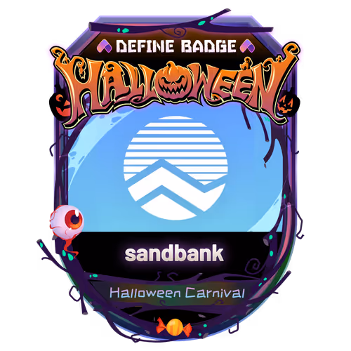 Sandbank Badge by DeFine