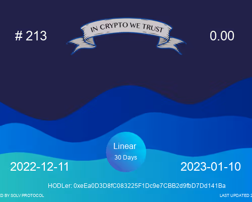 TIDAL Vesting Voucher