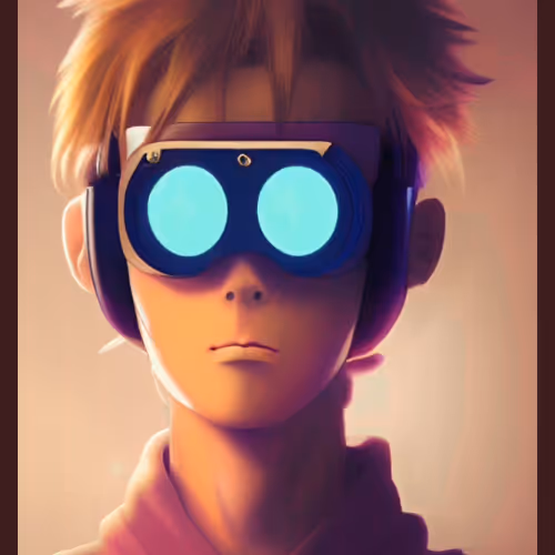 Teenager 90's animated