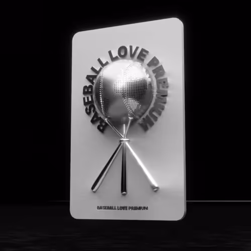 BASEBALL LOVE PREMIUM-SILVER