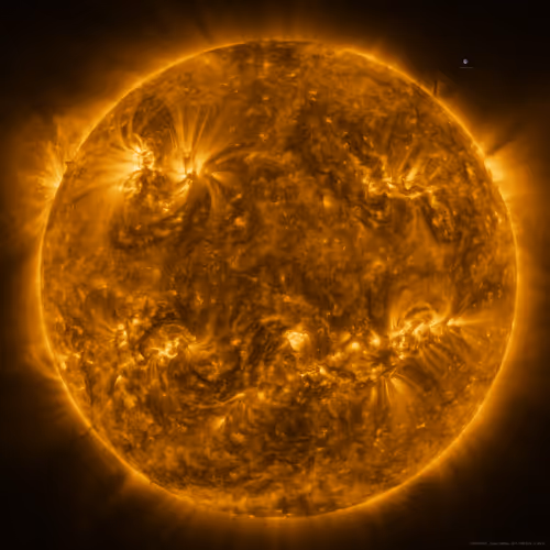 Solar Orbiters Image of the Sun