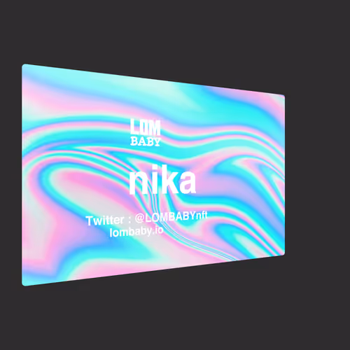 nika from LOM BABY