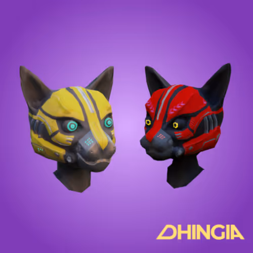 Cat Bot Head