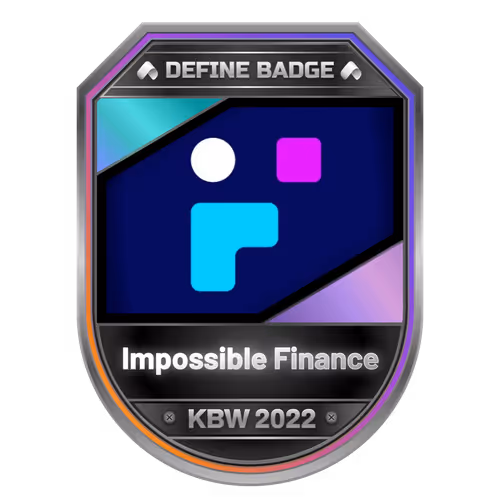 Impossible Finance Badge by DeFine