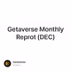 Getaverse Monthly Reprot (DEC)