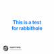 This is a test for rabbithole