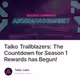 Taiko Trailblazers: The Countdown for Season 1 Rewards has Begun!