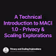 A Technical Introduction to MACI 1.0 - Privacy & Scaling Explorations
