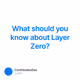 What should you know about Layer Zero?