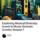 Exploring Musical Diversity: Invest in Music Onchain Curator Season 1