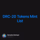 DRC-20 Tokens Mint List