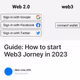 Guide: How to start Web3 Jorney in 2023