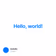 Hello, world!