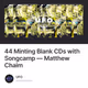 44 Minting Blank CDs with Songcamp — Matthew Chaim
