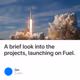 A brief look into the projects, launching on Fuel.