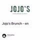 Jojo's Brunch - en