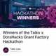 Winners of the Taiko x DoraHacks Grant Factory Hackathon