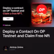 Deploy a Contact On OP Testnet and Claim Free Nft