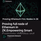 Proving full node of Ethereum in ZK.Empowering Smart Contracts: zkBridge and deVirgo in Ac
