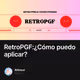 RetroPGF:¿Cómo puedo aplicar?