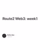 Route2 Web3: week1