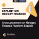 Announcement on Hedgey Finance Platform Exploit