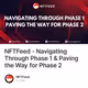 NFTFeed - Navigating Through Phase 1 & Paving the Way for Phase 2