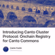 Introducing Canto Cluster Protocol: Onchain Registry for Canto Commons