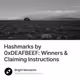 Hashmarks by 0xDEAFBEEF: Winners & Claiming Instructions