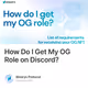 How Do I Get My OG Role on Discord?