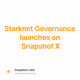 Starknet Governance launches on Snapshot X