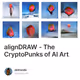 alignDRAW - The CryptoPunks of AI Art
