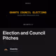 Election and Council Pitches
