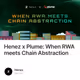 Henez x Plume: When RWA meets Chain Abstraction