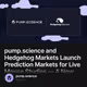 pump.science and Hedgehog Markets Launch Prediction Markets for Live Mouse Studies — A New