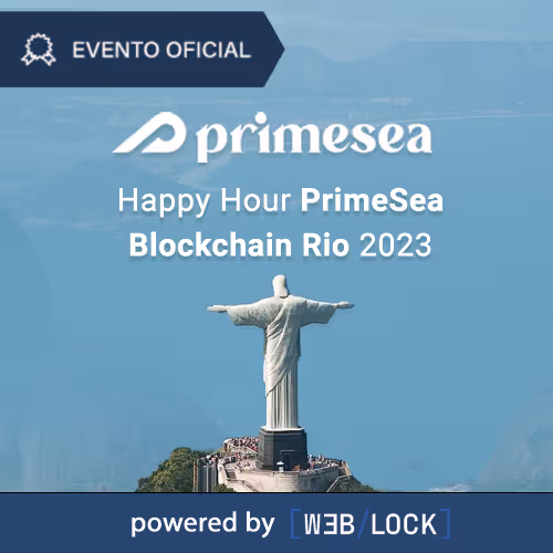 Happy Hour PrimeSea Blockchain Rio 2023