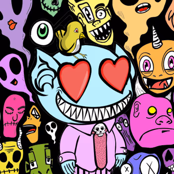 Tongue Tied by spaceoddity x Reddit Collectible Avatars