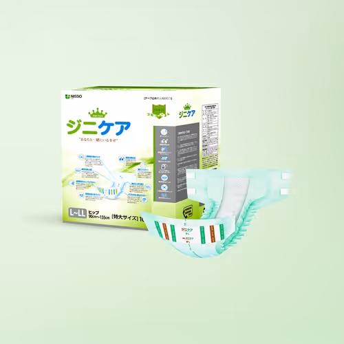 Jini Care Adult Diaper Packaging Design - Apr. 2013