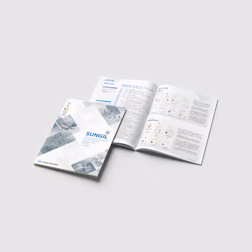 Sungil Machinery Japanese Catalog Design - Mar. 2015