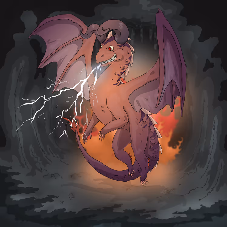 WhelpsNFT #3433: Inferno