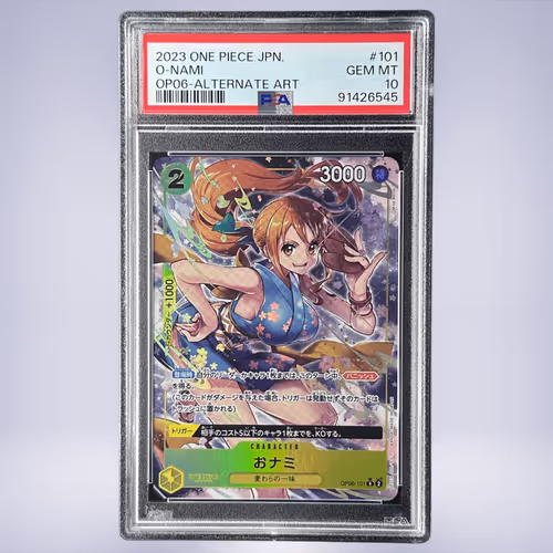 2023 ONE PIECE おナミ #101 PSA 10
