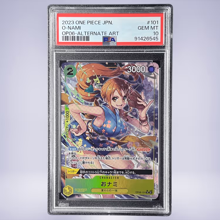 2023 ONE PIECE おナミ #101 PSA 10