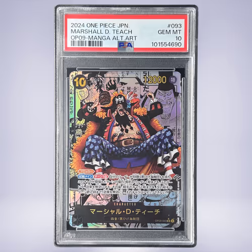 2024 ONE PIECE マーシャル・D・ティーチ #093 PSA 10