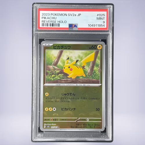 2023 Pokémon ピカチュウ #025 PSA 9