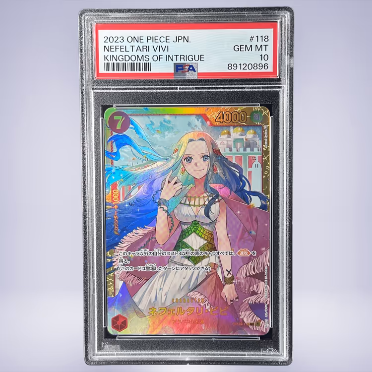 2023 ONE PIECE ネフェルタリ・ビビ #118 PSA 10
