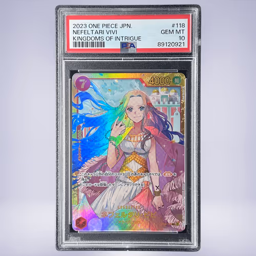 2023 ONE PIECE ネフェルタリ・ビビ #118 PSA 10
