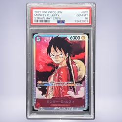 2022 ONE PIECE モンキー・D・ルフィ #012 PSA 10