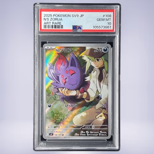 2025 Pokémon Nのゾロア #108 PSA 10